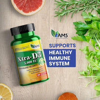 Xtra-D3 (60 Soft Gels) | Vitamin D3 Supplement