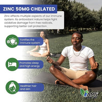 Zinc Gluconate (60 Tablets) | Immune Booster and Powerful Antioxidant