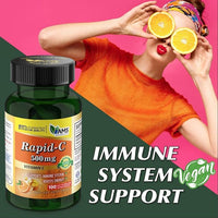 Rapid-C (100 Tablets) | Vitamin C Supplement
