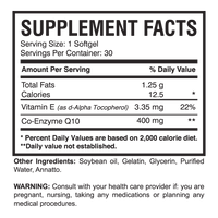 Q-Well10 (30 Count) | CoQ10 400mg
