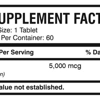 Biotin (60 Tablet) | Healthy Hair, Skin, and Nails