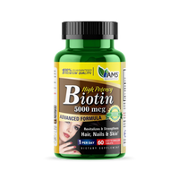 Biotin (60 Tablet) | Healthy Hair, Skin, and Nails