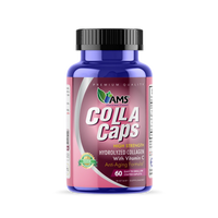 CollaCaps (60 Caplets) | Collagen and Hyaluronic Acid Supplement with Vitamin C