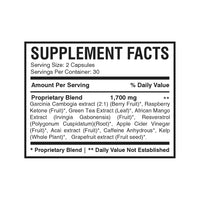 Raspberry Ketone with Garcinia (60 Capsules)