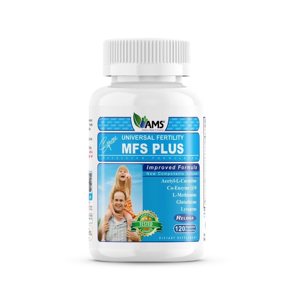 AMS® MFS Plus Men's Fertility Supplement | Sperm Health Support – US