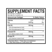 Omega 3-6-9 (90 Softgels) | Omega Fatty Acids for Better Heart Health