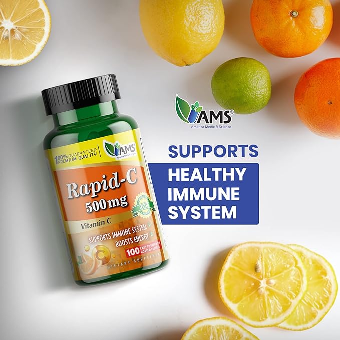 Rapid-C (100 Tablets) | Vitamin C Supplement