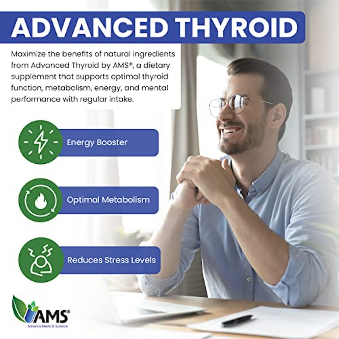 Advanced Thyroid (60 Capsules) | Thyroid Support