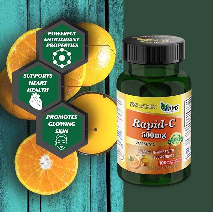 Rapid-C (100 Tablets) | Vitamin C Supplement