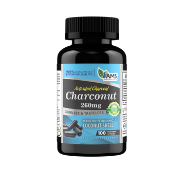 Charconut 260mg (100 Capsule) | Activated Charcoal