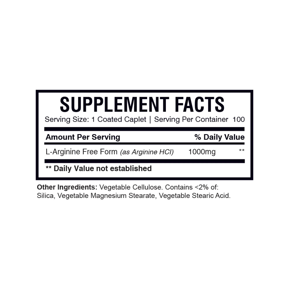 L-ARGININE: 100 CT