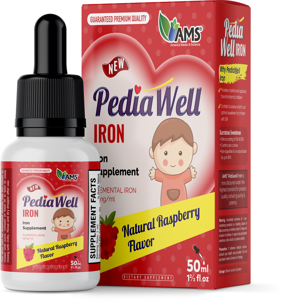 PEDIA WELL: Iron 50 Servings
