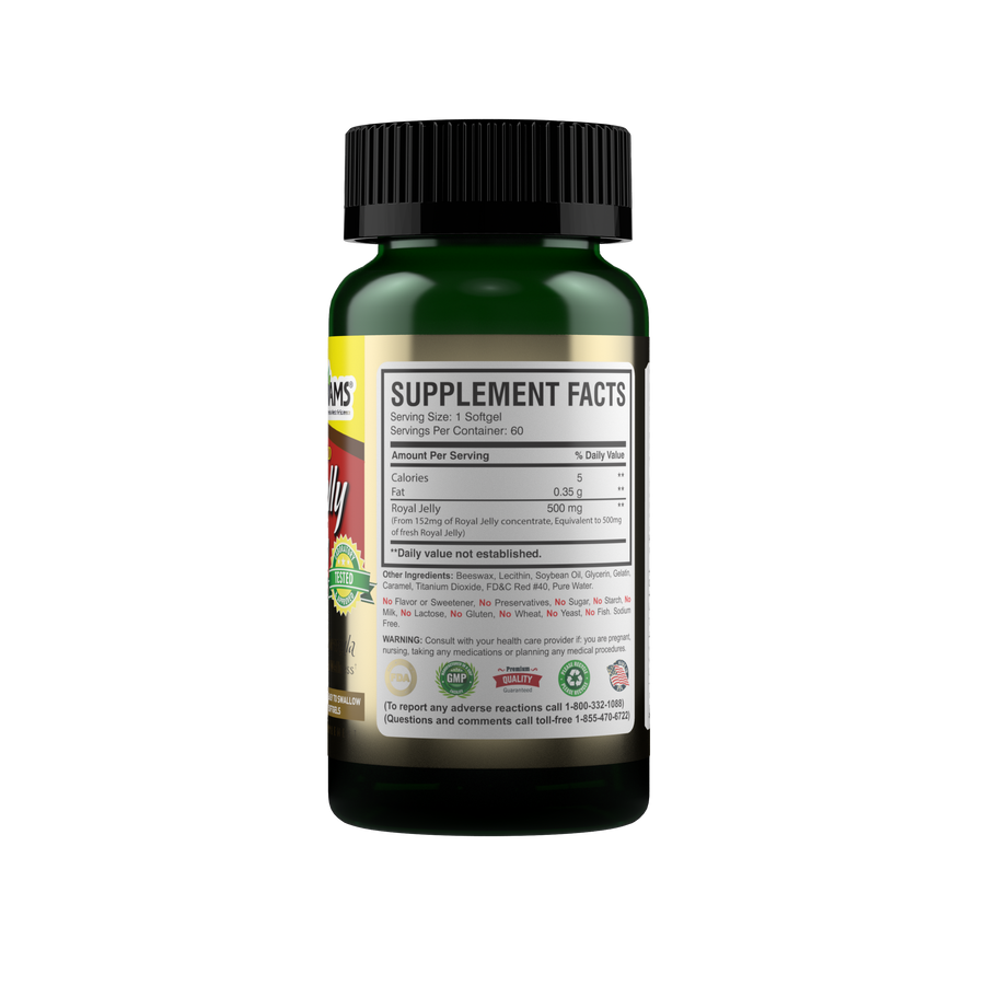 Royal Jelly 500mg (60 Soft Gels)