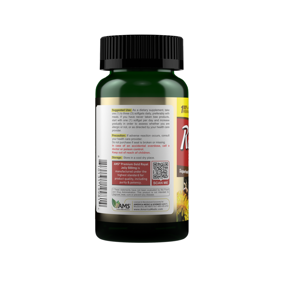 Royal Jelly 500mg (60 Soft Gels)