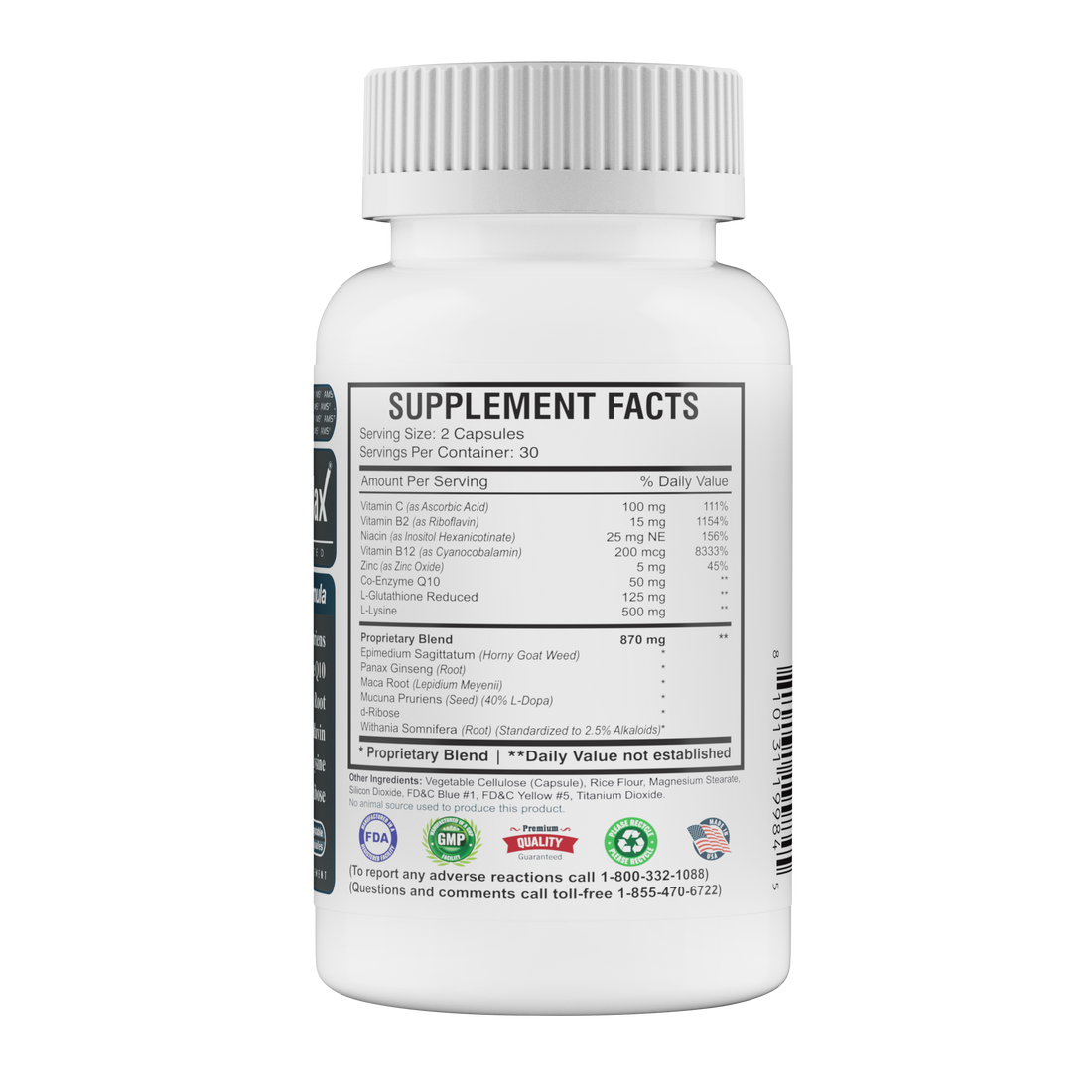 Sperm Count Max - Male Fertility Support Supplement
