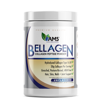 Bellagen Collagen Peptide Powder: Hydrolyzed collagen type I & III