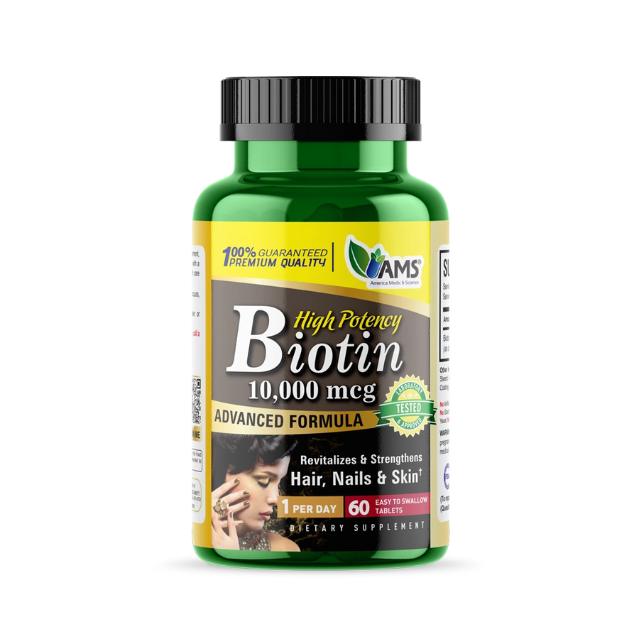 BIOTIN 10,000: 60 CT