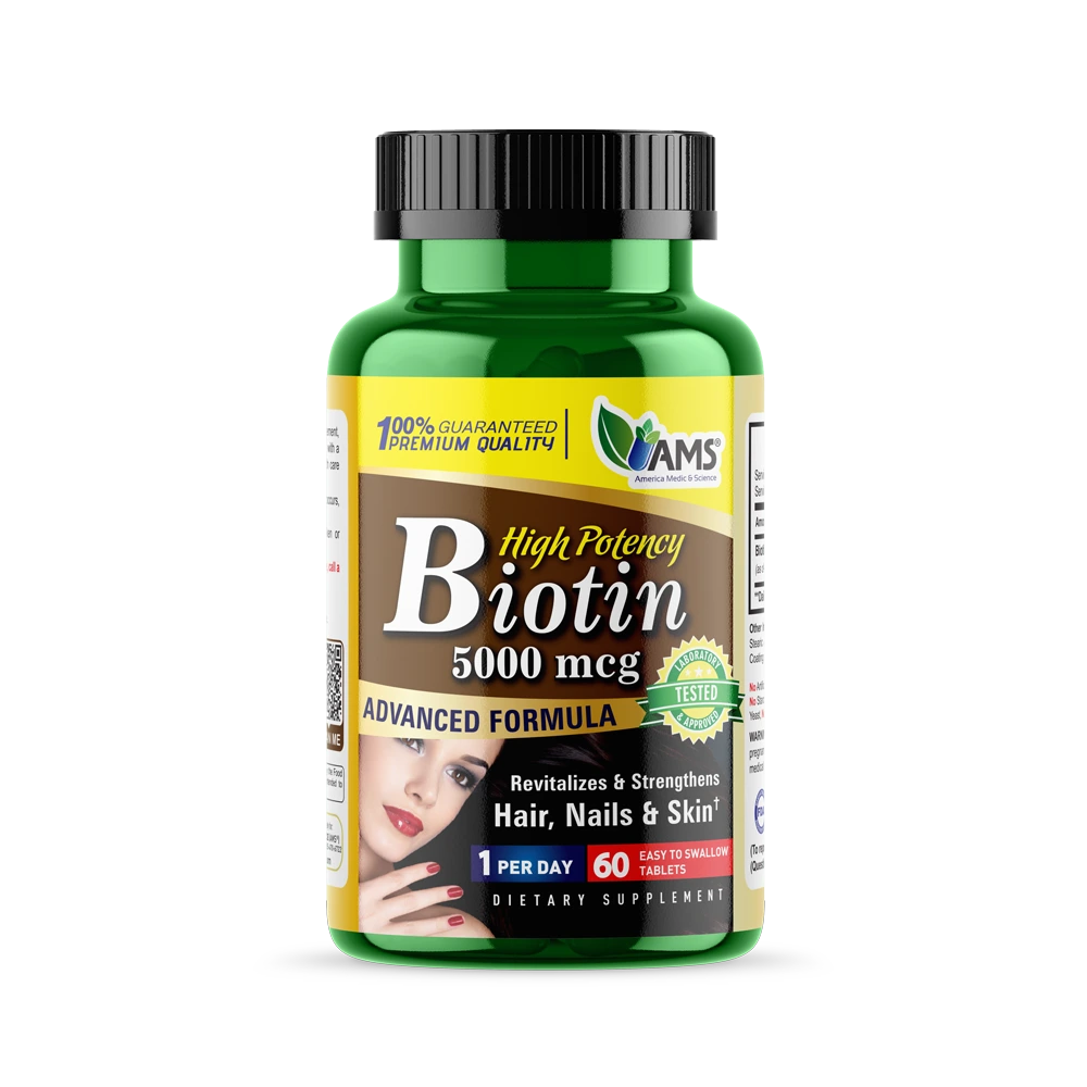 BIOTIN 5,000: 60 CT