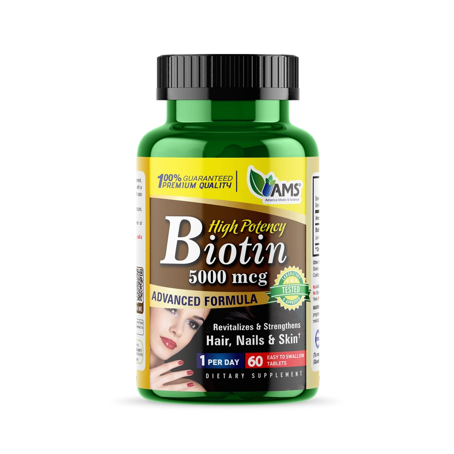 BIOTIN 5,000: 60 CT