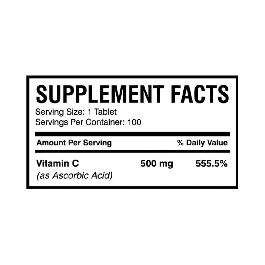 RAPID-C 500MG TABLET, 100 CT