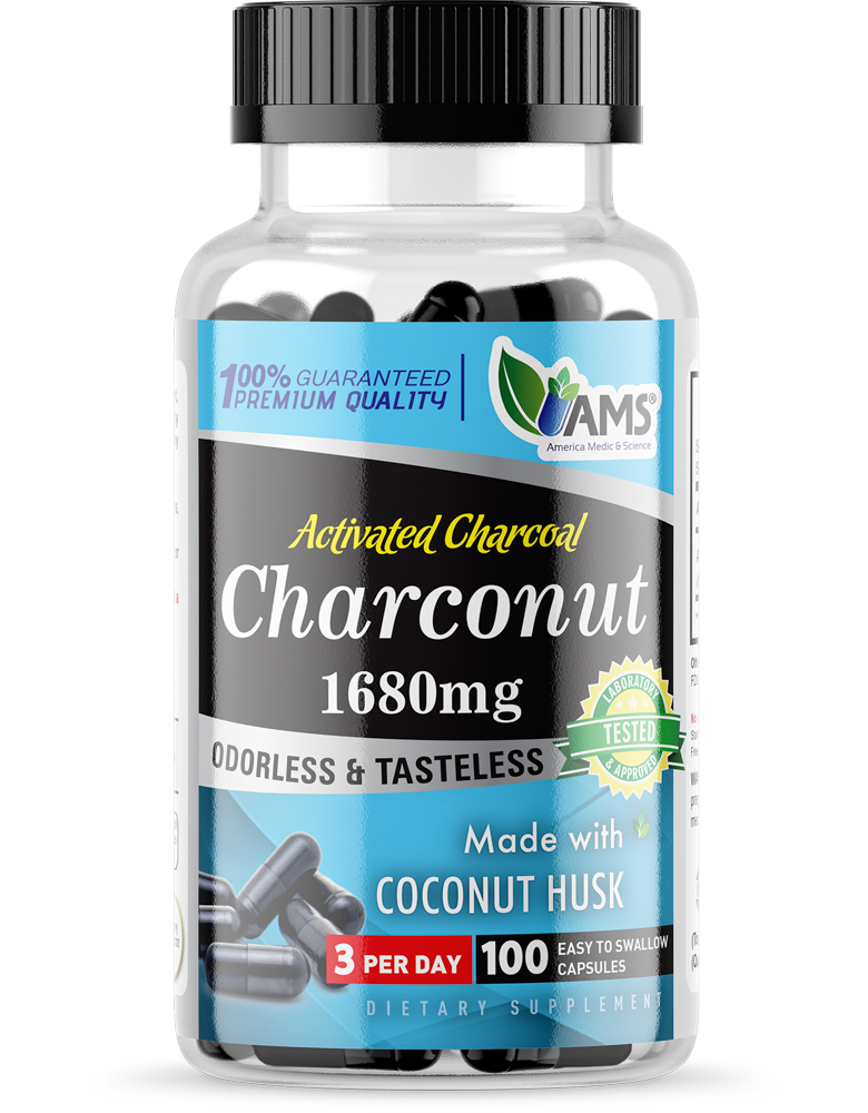 CHARCONUT/ACTIVATED CHARCOAL: 100 CT